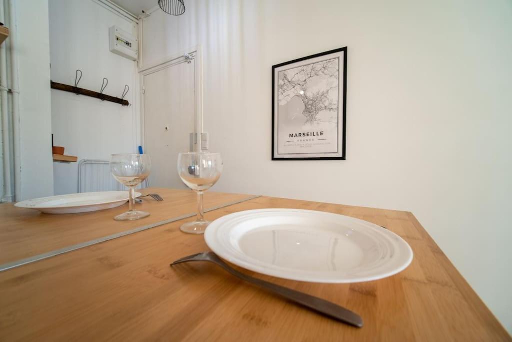 Appartement Tout Equipe 4 Couchages- Vieux Port & Panier Marsilia Exterior foto